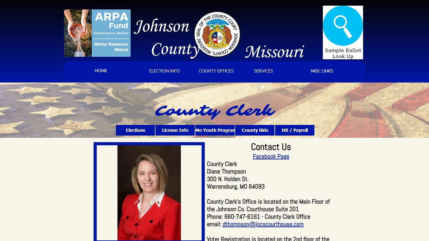 county_clerk - Johnson County, Missouri